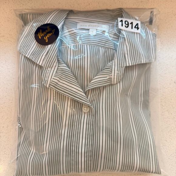 Ann Mashburn Stripe Button Up - Picture 4 of 5